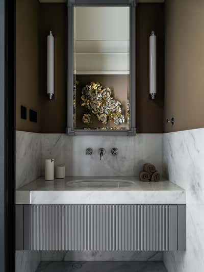 Traditional Apartment Bathroom. European Neo-Classicism by O&A Design Ltd.