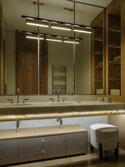  Modern Contemporary Apartment Bathroom. Modern Apartment where slow living trends meet exquisite designs by O&A Design Ltd.