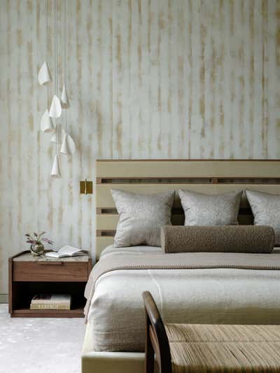  Eclectic Organic Apartment Bedroom. Modern Apartment where slow living trends meet exquisite designs by O&A Design Ltd.