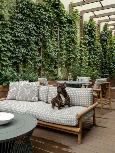  Contemporary Organic Apartment Patio and Deck. Modern Apartment where slow living trends meet exquisite designs by O&A Design Ltd.