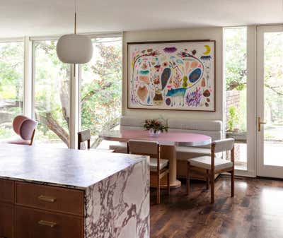 Mid-Century Modern Kitchen. Nashville Residence by Damon Liss Design.