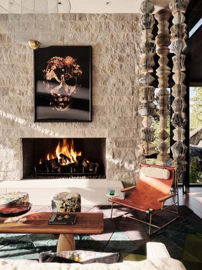  Bohemian Living Room. Lake Tahoe by Fern Santini, Inc..