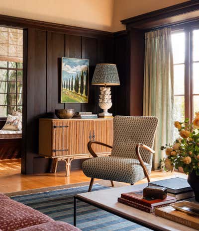  Craftsman Family Home Living Room. Berkeley Hills by Heidi Caillier Design.