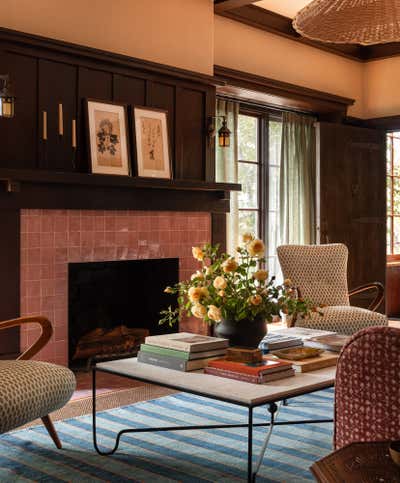  Craftsman Living Room. Berkeley Hills by Heidi Caillier Design.