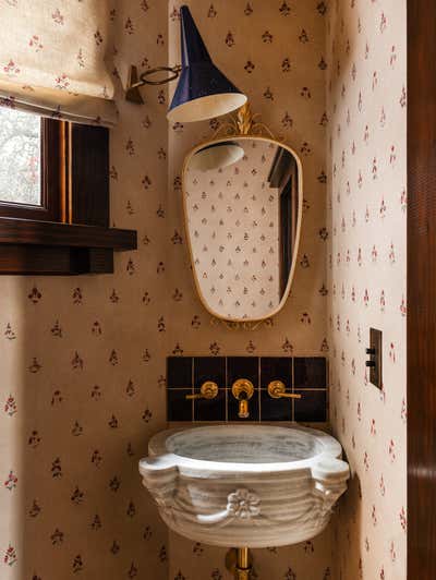  Craftsman Family Home Bathroom. Berkeley Hills by Heidi Caillier Design.