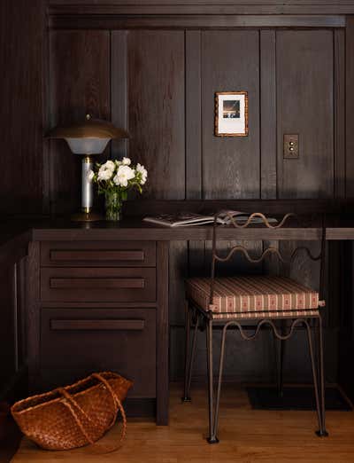  Craftsman Family Home Workspace. Berkeley Hills by Heidi Caillier Design.