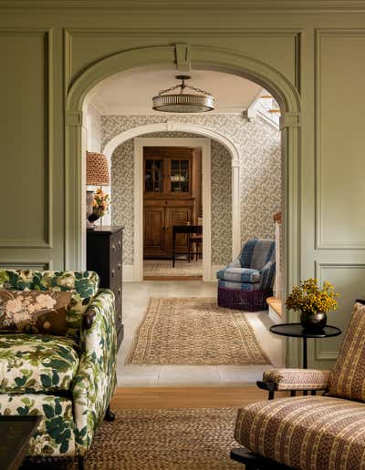  Traditional Entry and Hall. Pittsfield by Heidi Caillier Design.