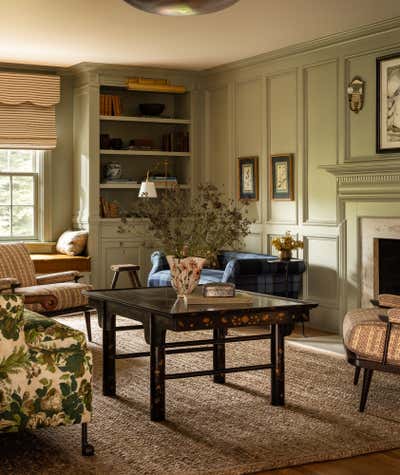 Traditional Living Room. Pittsfield by Heidi Caillier Design.