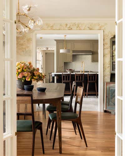 Traditional Dining Room. Pittsfield by Heidi Caillier Design.