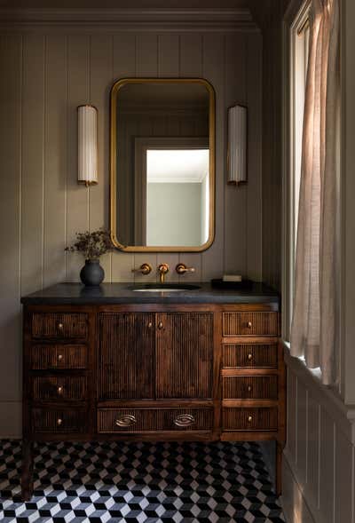 Traditional Bathroom. Pittsfield by Heidi Caillier Design.