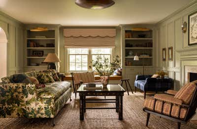 Traditional Living Room. Pittsfield by Heidi Caillier Design.