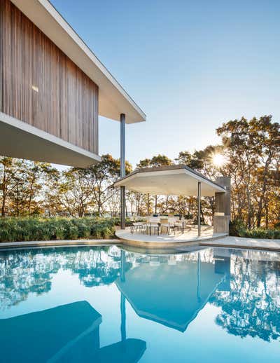 Contemporary Exterior. Amagansett Beach House by Rees Roberts & Partners.