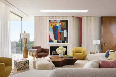  Minimalist Mid-Century Modern Beach House Living Room. Bridgehampton Beach House by Rees Roberts & Partners.