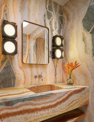 Contemporary Bathroom. Bridgehampton Beach House by Rees Roberts & Partners.