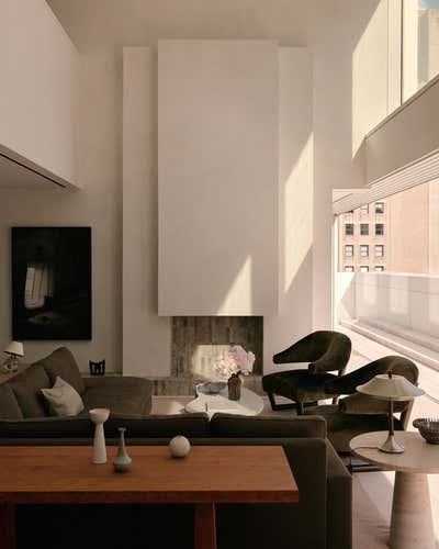  Art Deco Living Room. Cast Iron House  by Studio Zuchowicki, LLC.
