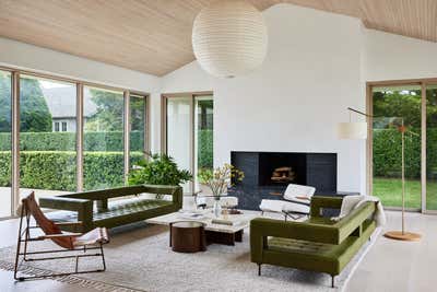  Coastal Living Room. Amagansett Lanes by Monica Fried Design.