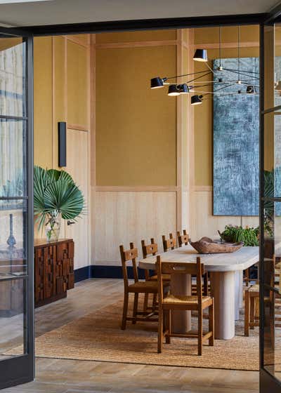  Mid-Century Modern Dining Room. 25 Park Row Amenities by Studio Mellone.