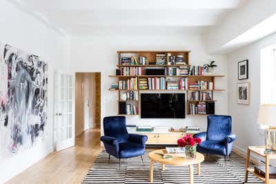  Eclectic Living Room. Tribeca Family Loft by Young & Frances.