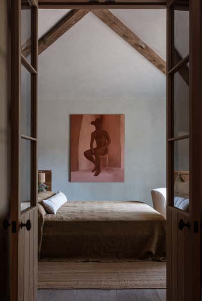  Traditional Organic Family Home Bedroom. Topanga Canyon Retreat by Studio Jake Arnold.