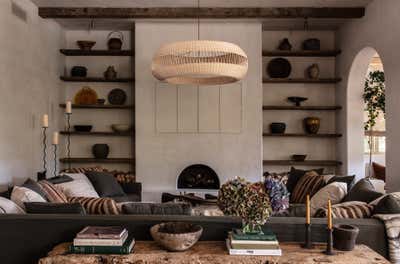  Traditional Family Home Living Room. Topanga Canyon Retreat by Studio Jake Arnold.