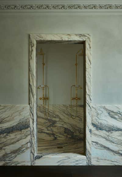Traditional Bathroom. Villa Vendome by Studio Jake Arnold.