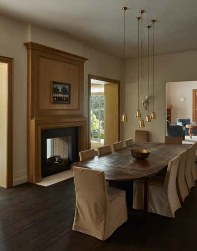  Traditional Family Home Dining Room. Villa Vendome by Studio Jake Arnold.