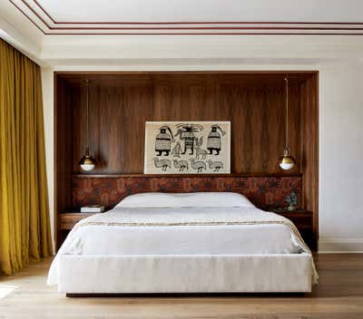 Modern Bedroom. Global Family Residence by Zoe Feldman Design.