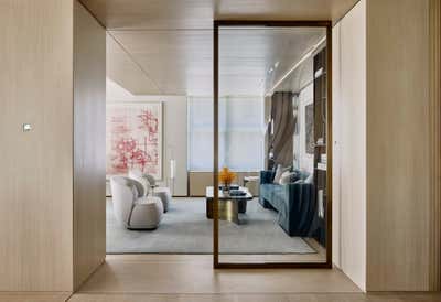 Modern Apartment Living Room. Central Park Duplex by Workshop APD.