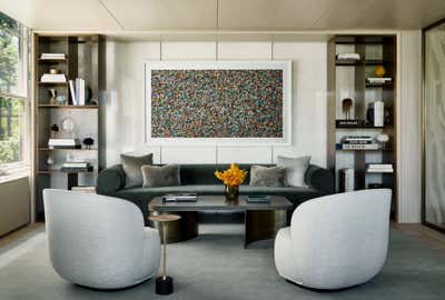 Modern Living Room. Central Park Duplex by Workshop APD.