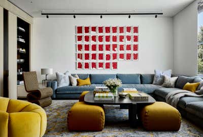 Modern Living Room. Central Park Duplex by Workshop APD.