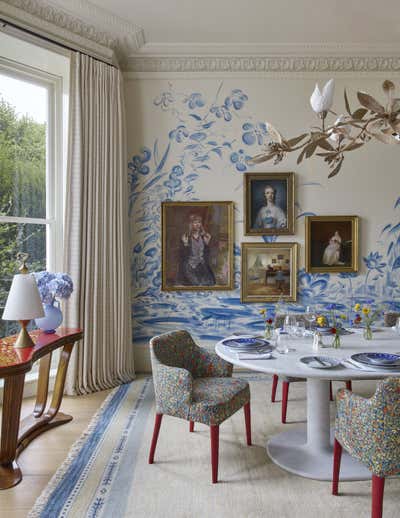  Family Home Dining Room. Notting Hill Townhouse, London by Bryan O'Sullivan Studio.