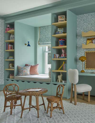  Contemporary Family Home Children's Room. Notting Hill Townhouse, London by Bryan O'Sullivan Studio.