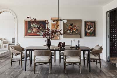 Contemporary Dining Room. Sugarloaf by Kate Nixon.