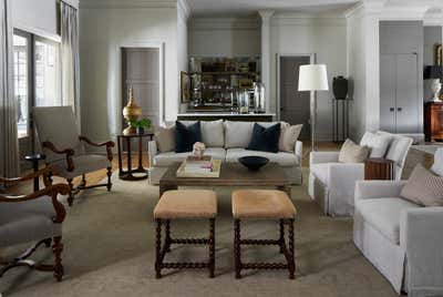 Transitional Living Room. Belle Meade by Elizabeth Ferguson Design.