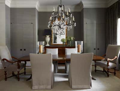  Transitional Family Home Dining Room. Belle Meade by Elizabeth Ferguson Design.