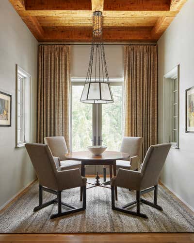 Transitional Dining Room. Belle Meade by Elizabeth Ferguson Design.
