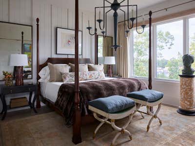 English Country Bedroom. Serenbe Showhouse by Elizabeth Ferguson Design.