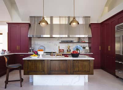 Eclectic Modern Family Home Kitchen. Atlanta Buckhead Estate by CG Interiors Group.