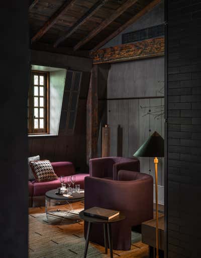  Scandinavian Restaurant Living Room. Esben Holmboe Bang by Chris Shao Studio LLC.