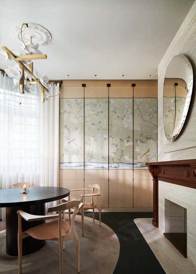  Traditional Scandinavian Restaurant Dining Room. Tearoom by EHB by Chris Shao Studio LLC.