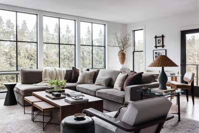  Contemporary French Apartment Living Room. Jeffries Point by Becky Bratt Interiors.