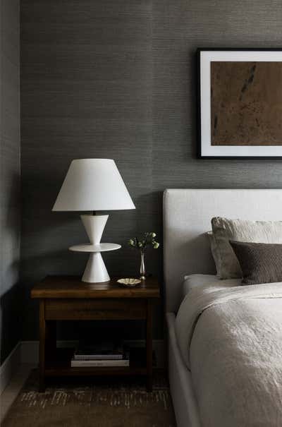 Contemporary Bedroom. Jeffries Point by Becky Bratt Interiors.