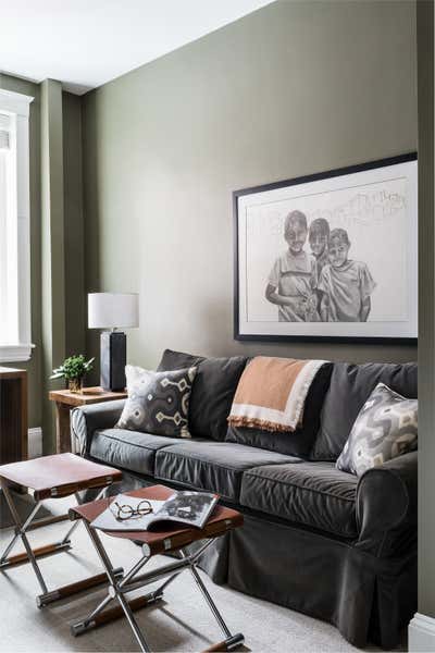  Contemporary Apartment Office and Study. Marlborough Street by Becky Bratt Interiors.