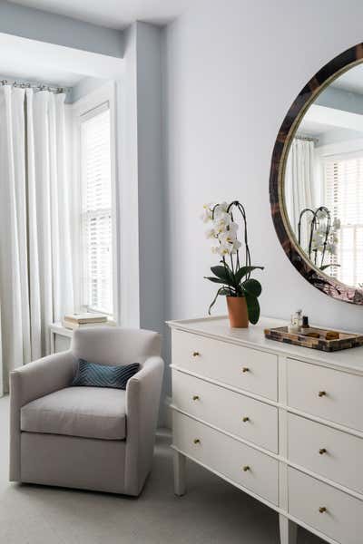  Contemporary Minimalist Apartment Bedroom. Marlborough Street by Becky Bratt Interiors.