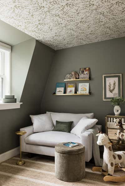  Organic Family Home Children's Room. South End Brownstone by Becky Bratt Interiors.