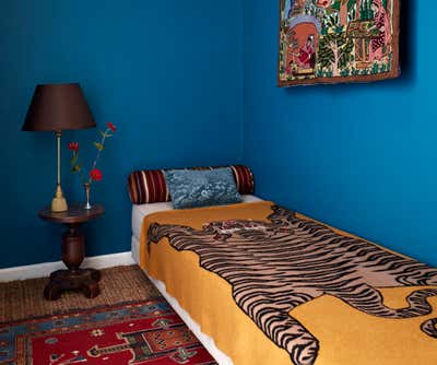 Bohemian Bedroom. Park Slope Home Inspired by Tony Duquette by Tara McCauley, LLC.