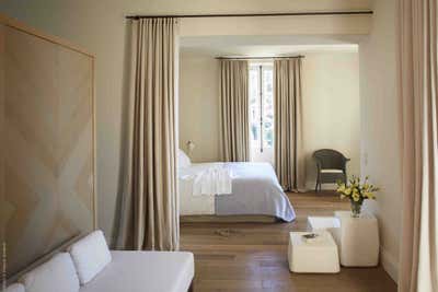  French Bedroom. Villa Méditerranée by Elliott Barnes Interiors.