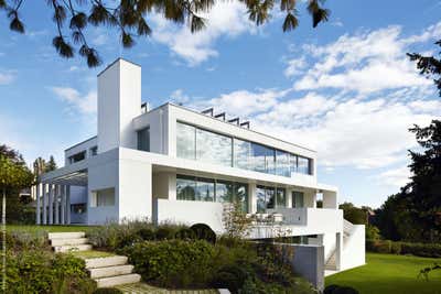  Contemporary Modern Family Home Exterior. Villa Vienna by Elliott Barnes Interiors.