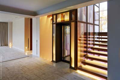 Contemporary Entry and Hall. Villa Vienna by Elliott Barnes Interiors.