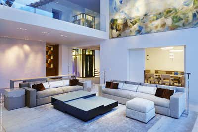 Contemporary Living Room. Villa Vienna by Elliott Barnes Interiors.